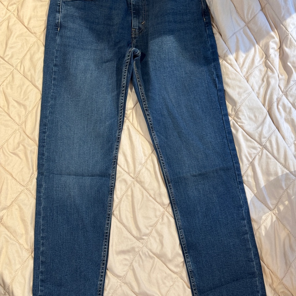 Levi's Blue Straight-Leg Jeans Classic Style 502 (Never worn)